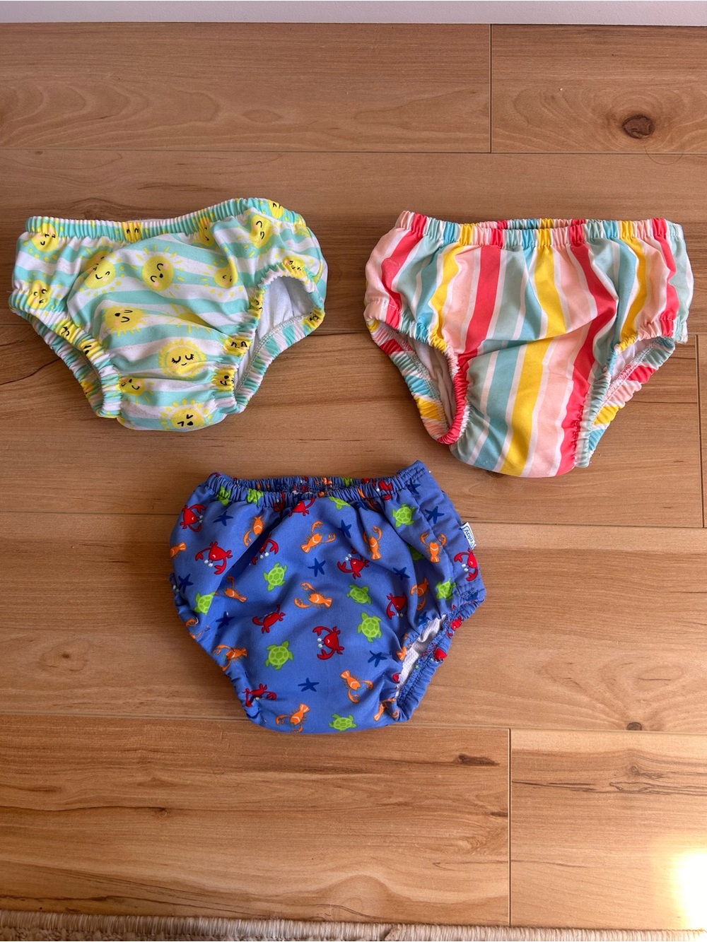 Kids Reusable Swim Diapers - Three Pack (6-12m)